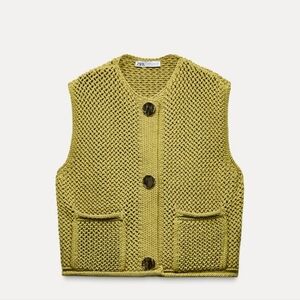 Zara knit sweater vest